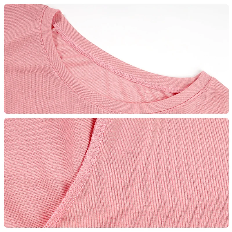 Women T-shit Long Sleeve Tops Running Sports Yoga Dance Shirts Cotton Sportswear Tops for Women Ballet Dance Top