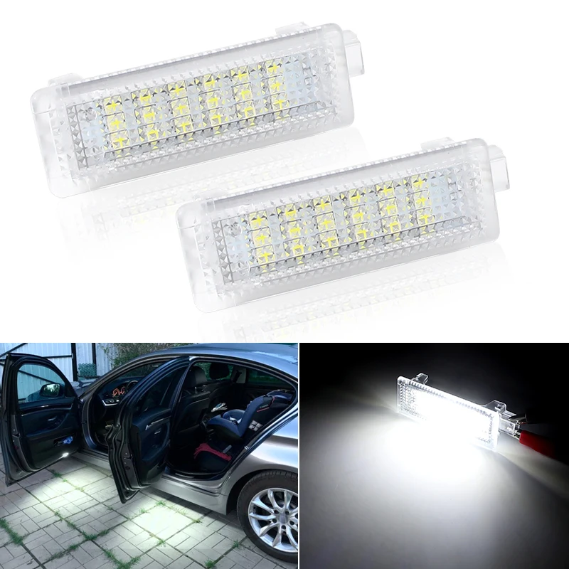

2 шт. светодиодная подсветка Footwell для двери без ошибок для BMW X5 F01 F02 F03 E90 E91 E92 E83 X3 E84 E86 Z4 R50 R53 светильник ка