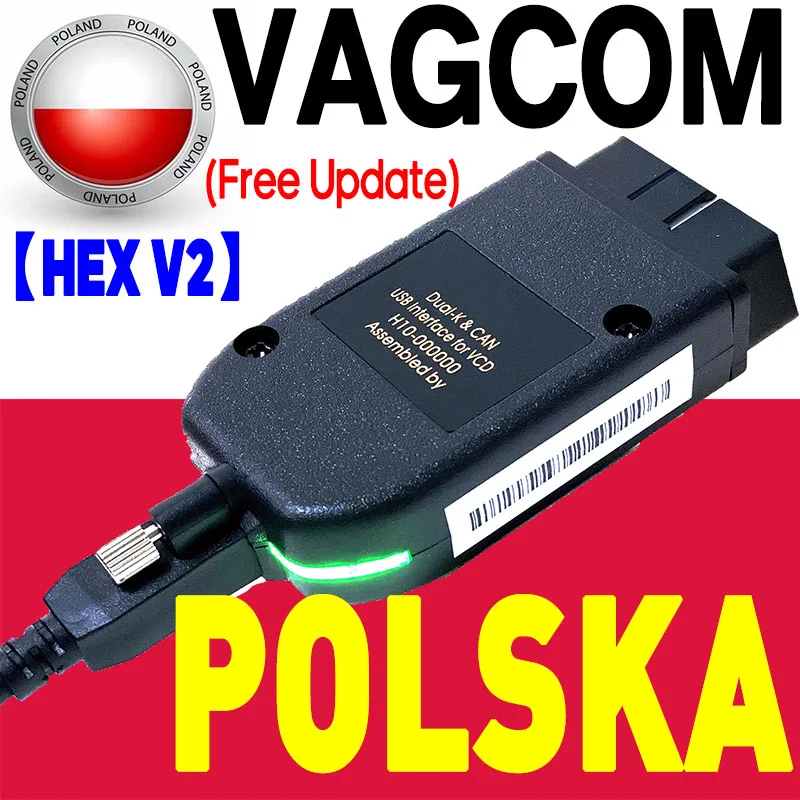 

2024 NEW VAG COM 23.11 Unlimited VINs VCDS TOOLS For Auto HEX V2 OBD2 Scanner AUTOCOM Online USB Interface VW AUDI Skoda Seat
