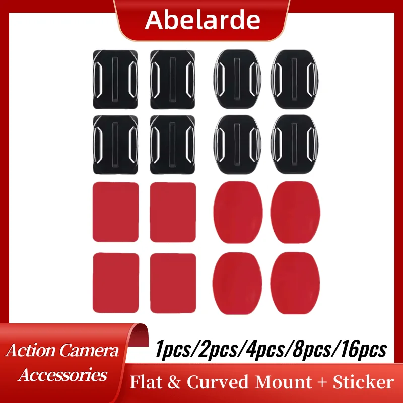 Kit d'accessoires adhésifs pour GoPro Hero - 2 à 16 pièces
