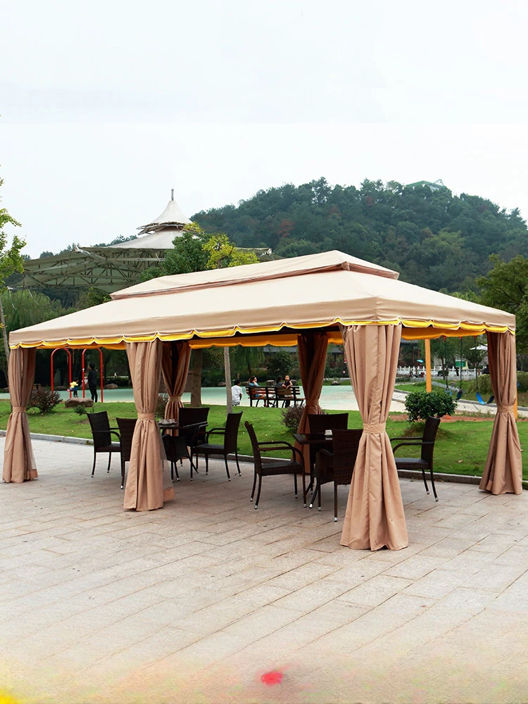 

Outdoor large thickened villa, courtyard garden, rainproof stall activities, farmhouse tent umbrella