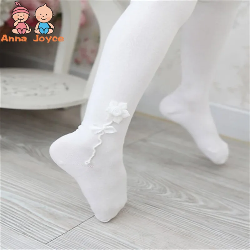 Sale 9pc/Lot Baby Girls Tights with Flower Cotton Tights,girl Pantyhose Baby Stocking Atwt0011