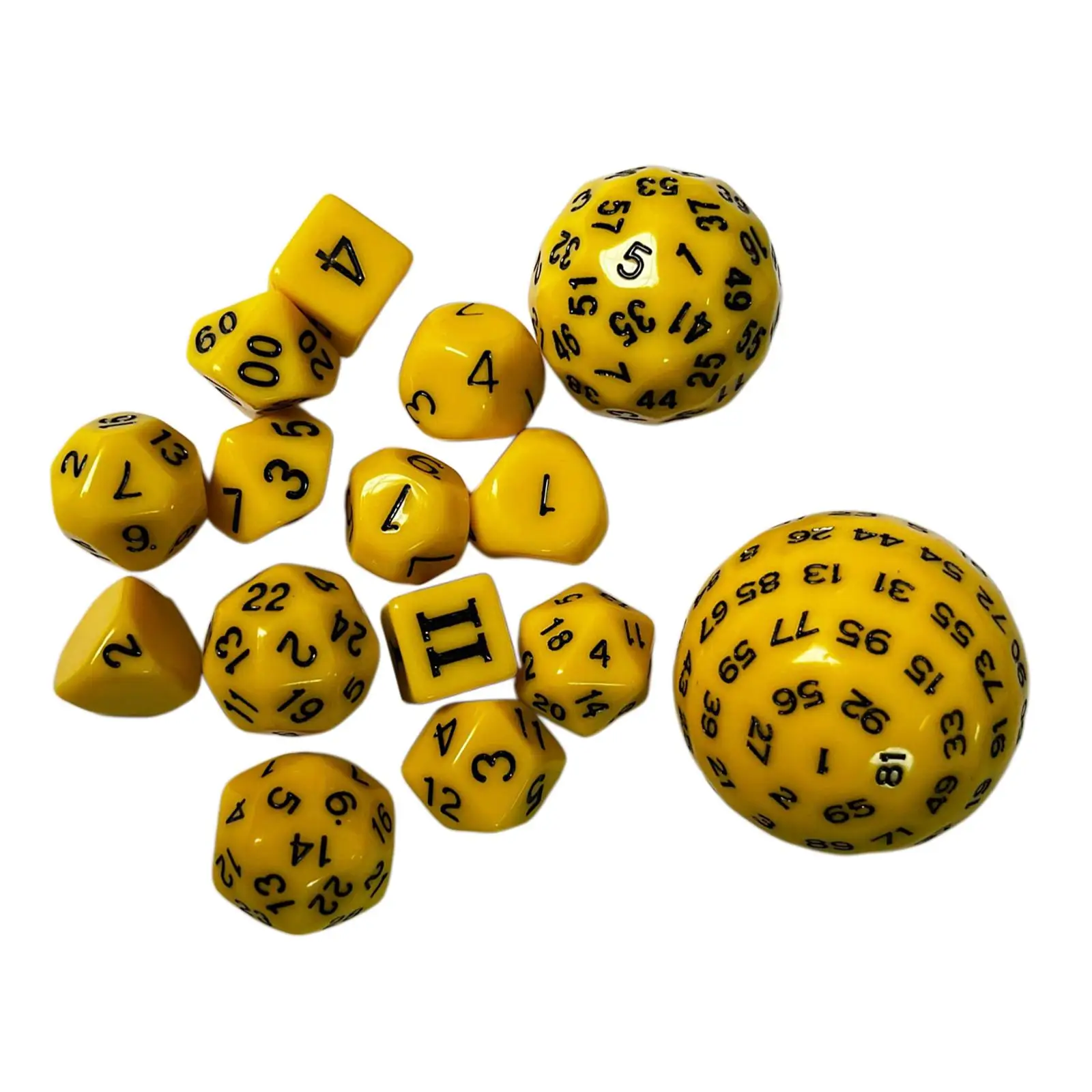 信頼も高い D24 D30 D60 Set Dice 15x D20 RPG D4 D5 D7 D8 D10 D12 D16 その他