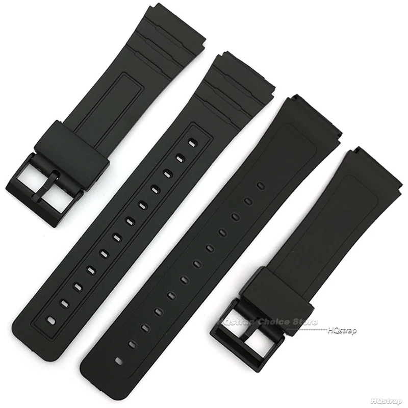 18 20 22mm Silicone Bracelet for CASIO W800H SGW400 Wristband thumbnail 6
