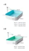 Luxury Ceramic Bathroom Sinks Colored Washbasin Home Wash Basin Mirror European Bathroom Washbasins Washing Sinks Hand Basin XY 4
