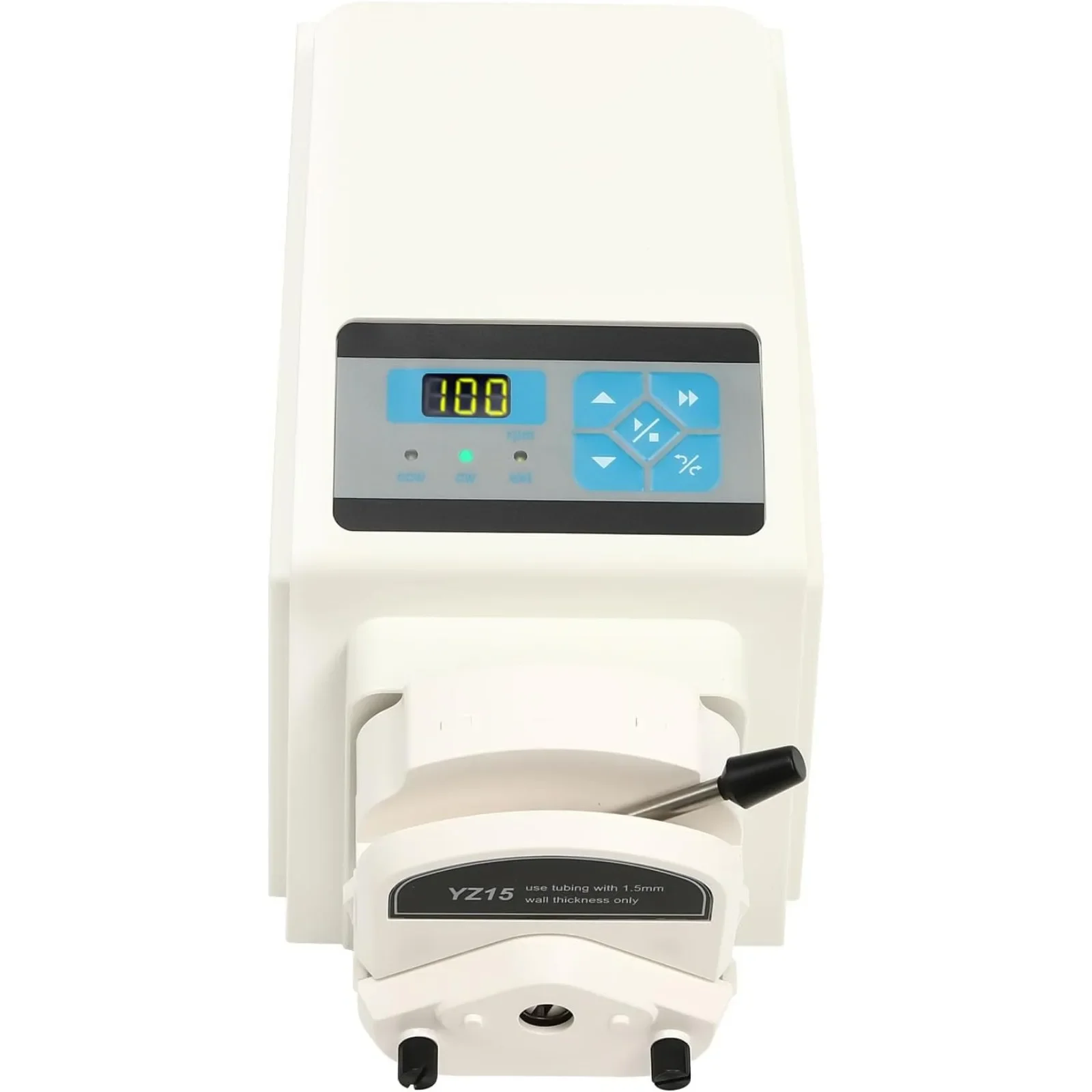 YZ15-13A Variable Speed Peristaltic Pump with Pump Head,Industrial Variable Speed Liquid Metering Pump, Flow Rate 0.07-380m/min