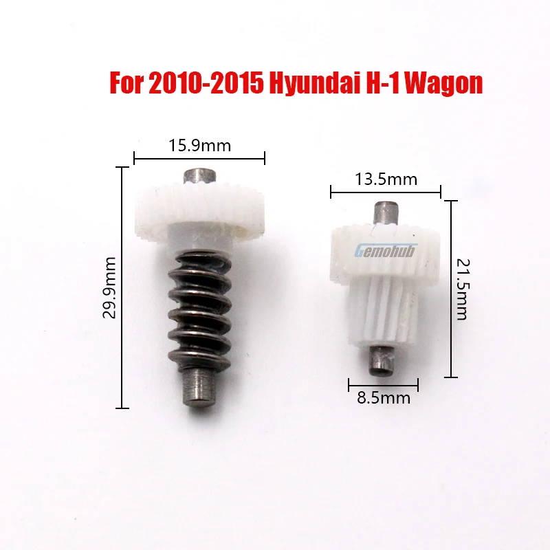 

For Hyundai H-1 Wagon Azera Power Folding Unit Mirror Actuator repair gear original/OEM accessoire voiture Metal Plastic hard