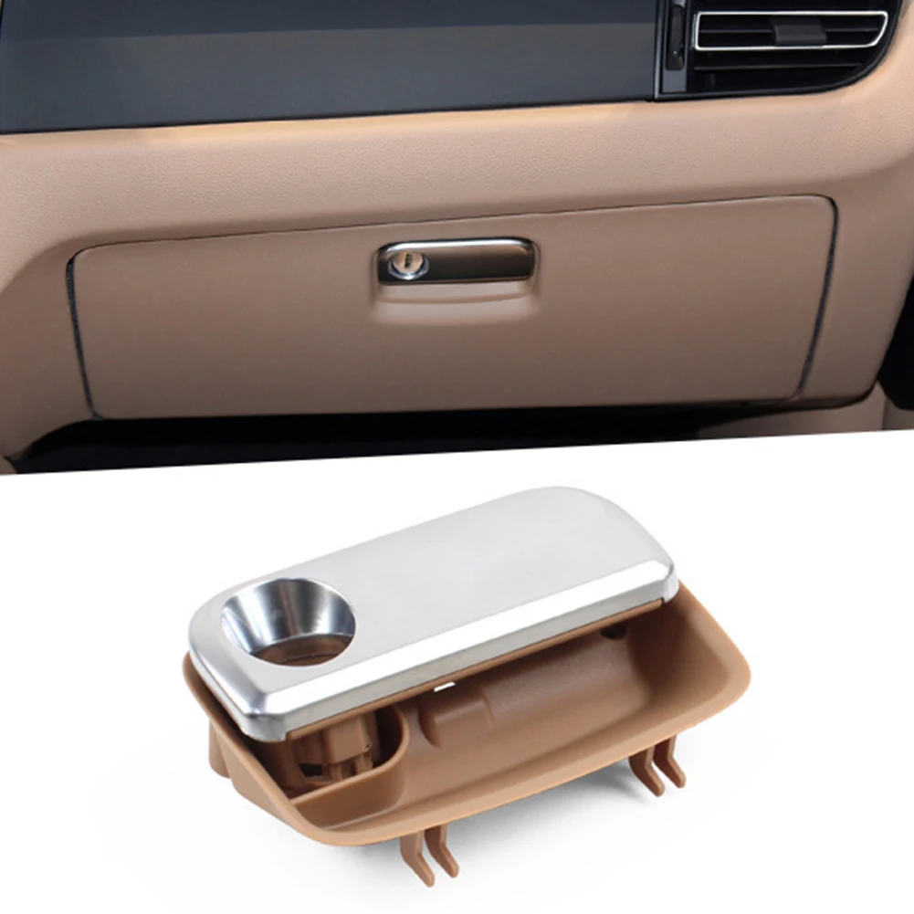 포르쉐 모델용 카레라 95B857095 카이맨용 마칸용 박스터용 자동차 글러브 박스 핸들 PC ABS 인테리어 액세서리