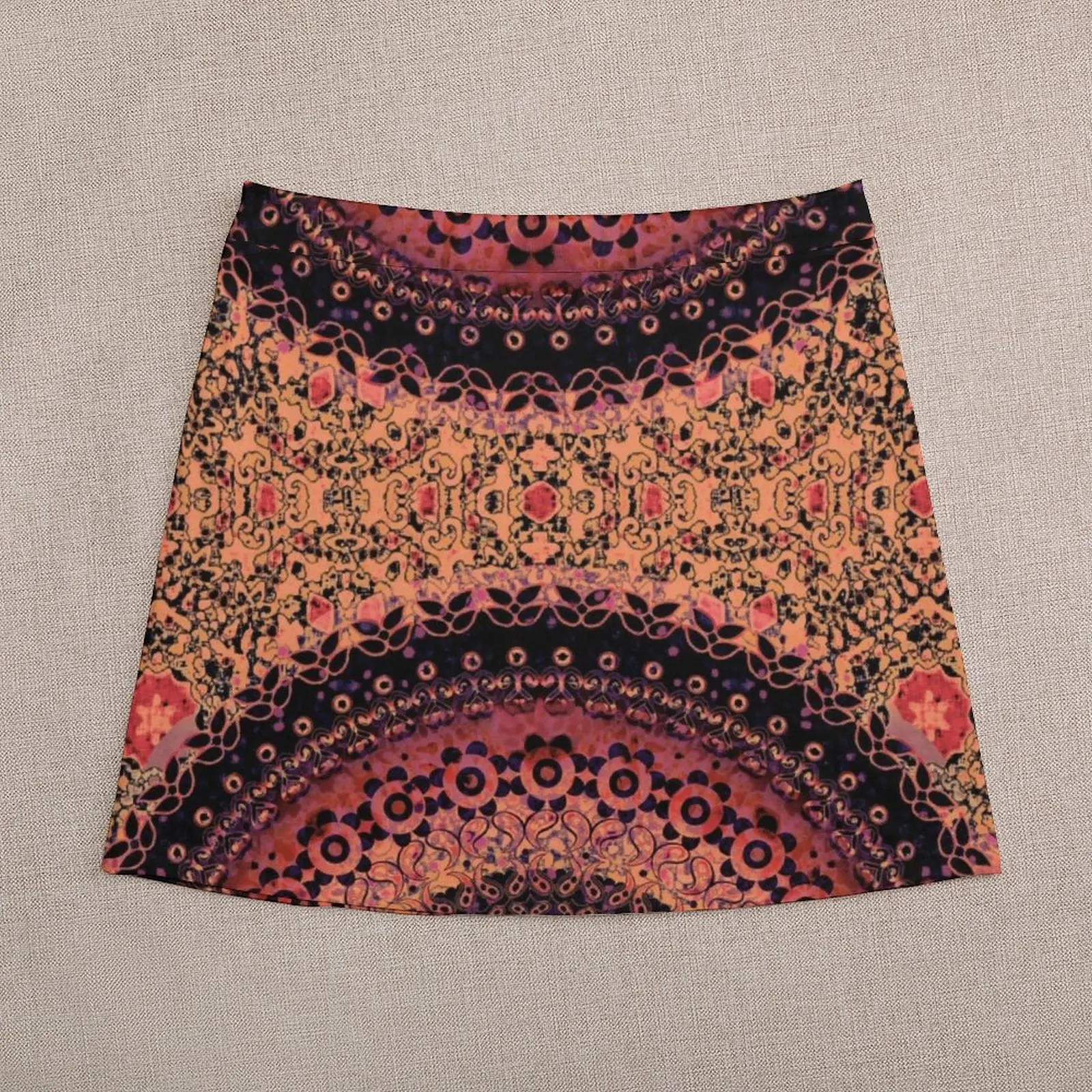 Spice Tapestry Mandala Mini Skirt micro mini skirt extreme korean style clothes cosplay skirts summer 2024 woman