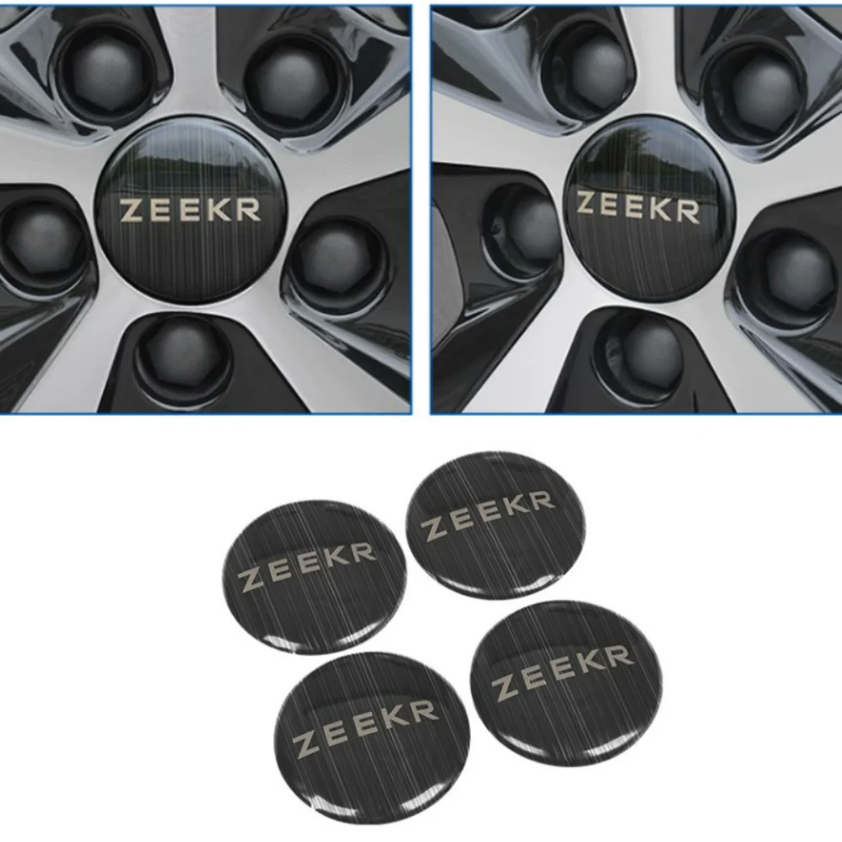 Geely Zeekr 001 2021-2023 ڵ   Ŀ Ʈ, η ƿ ׸ ׼, 4PCs/Ʈ