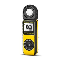 Enhanced High Accuracy Digital Lux Meter with Wide Measurement Range and Energy - Efficient LCD Display (Yellow)