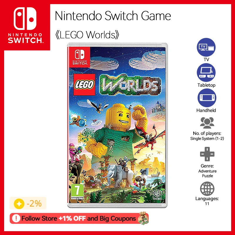 Minecraft Official Physical Game Card para Nintendo Switch, Cartas