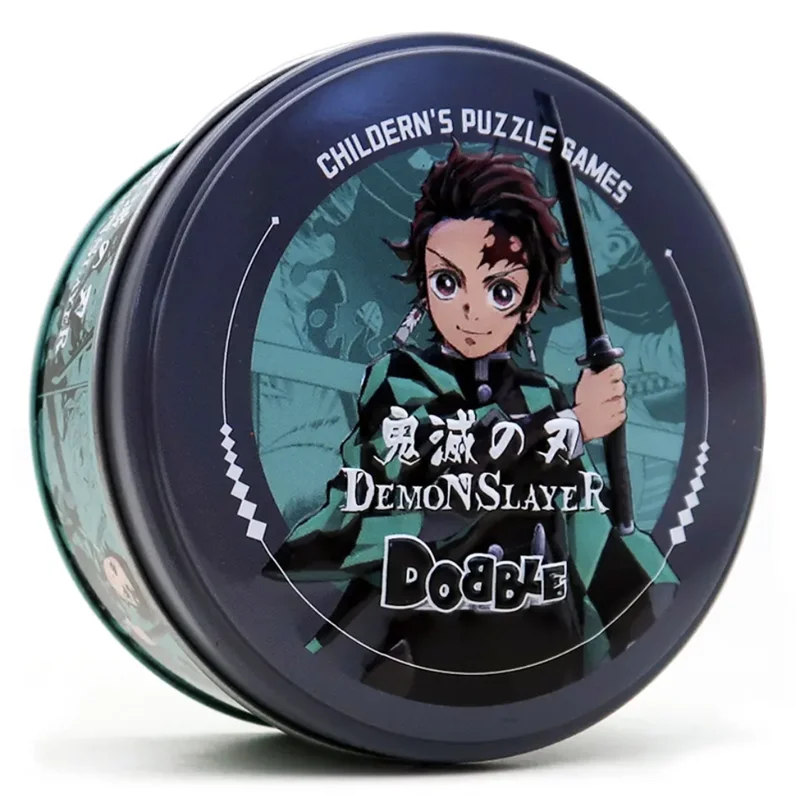 Dobble 애니메이션 해리 스팟 팟 냉동 카드 게임, 파티 클래식 가족 휴가 선물 장난감, 방수 어린이 주석 상자, 크리스마스 선물