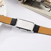 Ladies Minimalist Watch 2 Double Dial Time Zone Womens Fashion Elegant Wristwatch Quartz Clock Leather Strap Relogio Feminino 3