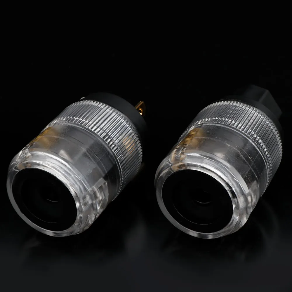 Preffair Gold/Rhodium Überzogene Audio grade UNS Power Stecker UNS AC Power stecker Weibliche Power Stecker – Detail 3