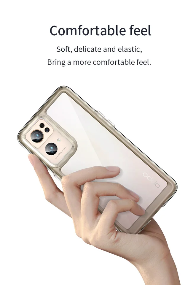 Yoedge Custodia con Cordino per OPPO Reno7 / Find X5 Lite 5G Cover 6,43