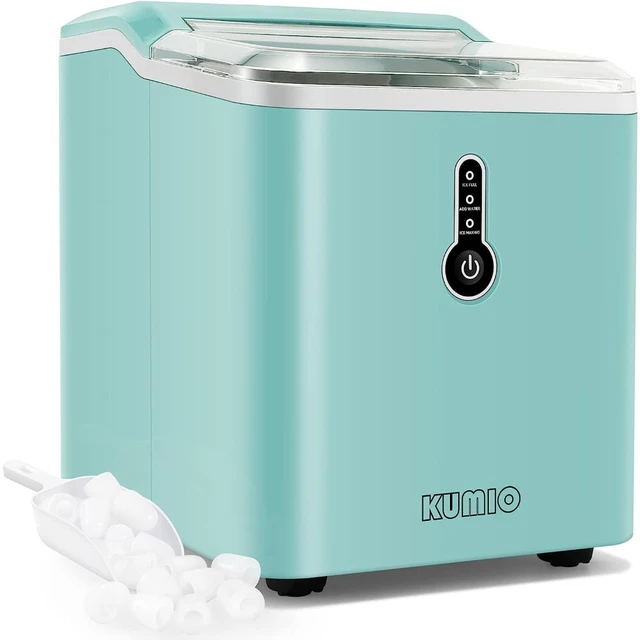 Mins-máquina de hielo portátil para casa, oficina, Camping, fiesta