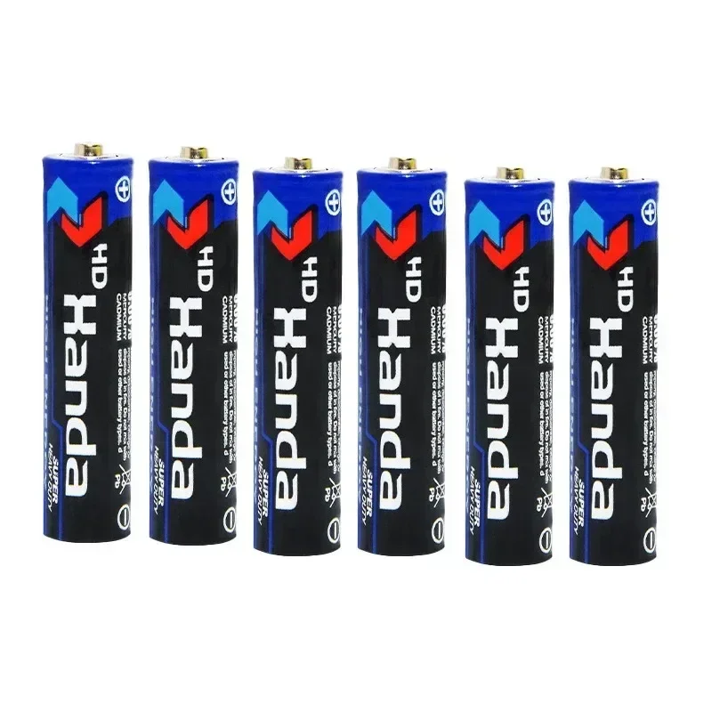 60pcs AAA 1.5V 70mAh Disposable No.7 Carbon Zinc Manganese Dry Battery Suitable for Weight Scale Wall Chart Electronic Clock Toy disposable battery