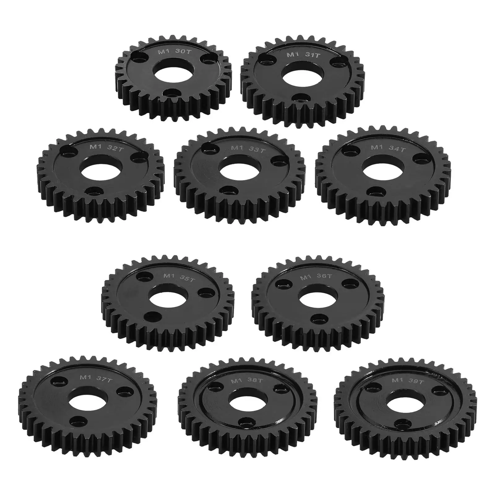 

5Pcs RC Car Motor Gear Accessory Durable Part Modified for Toy Vehicle Black