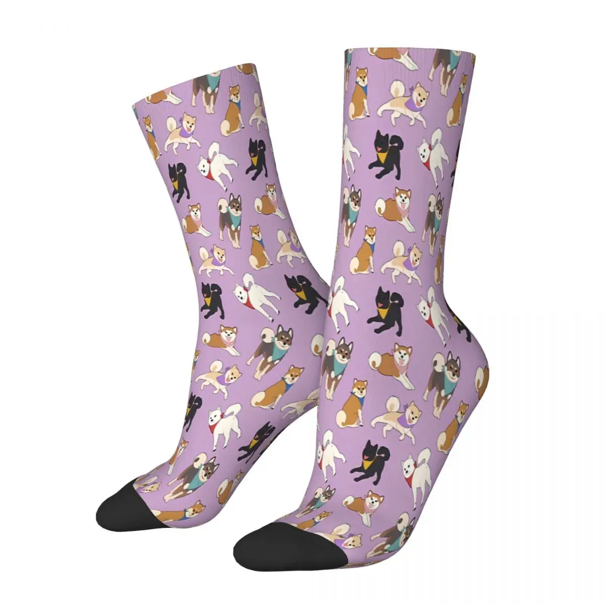 

Nihon Ken Pattern Akiko Variant Socks Male Mens Women Spring Stockings Printed