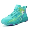 Childrens Basketball Shoes Big Size High-quality Field Sports Tennis Shoes Teen Training Trainers Kids Basketball Shoes for Boys 4
