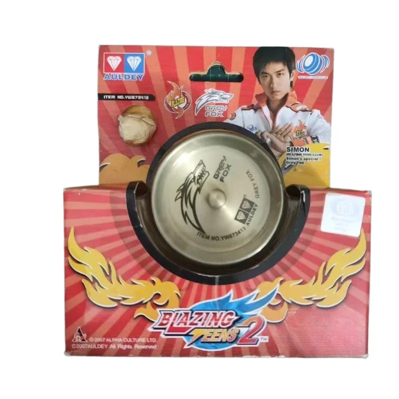 Collection Competition Toys AULDEY Blazing Teens 2 Yoyo Ball Toys Aluminium Alloy Yo-yo 73 Grey Fox / Dead Wind yoyo ball