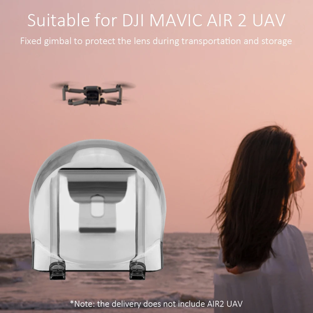 Gimbal Lens Protector Anti-collision Gimbal Protector Guard Dustproof Camera Guard Len Cap for DJI Mavic Air 2 Drone Accessories