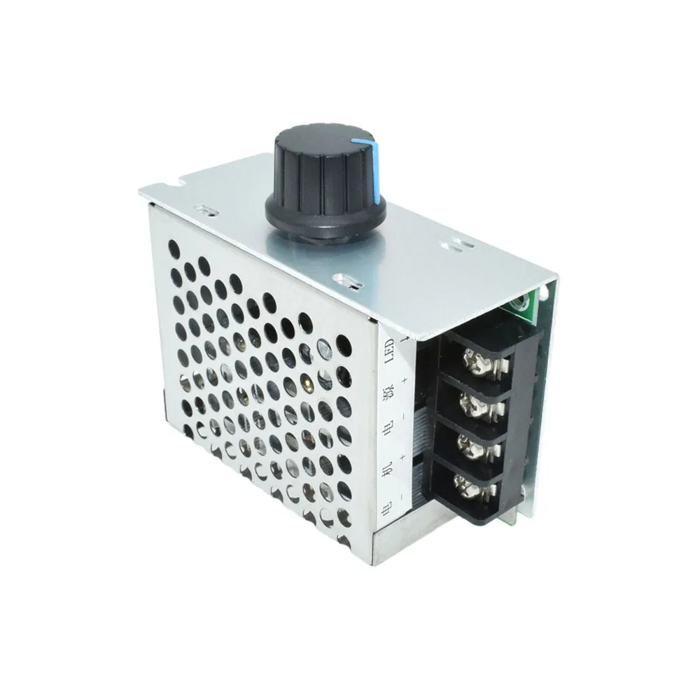 

DC10-55V 30A DC Motor Speed Controller Permanent Magnet Motor Reducer 15KHZ Motor Speed Control Module Governer with 10K Knob