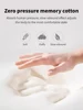 1PCS Pillows Soft Feather Velvet Neck Pain Relief Help Sleep Relaxing Cervical orthopedic Anti-snoring Anti Wrinkle Pillow 4