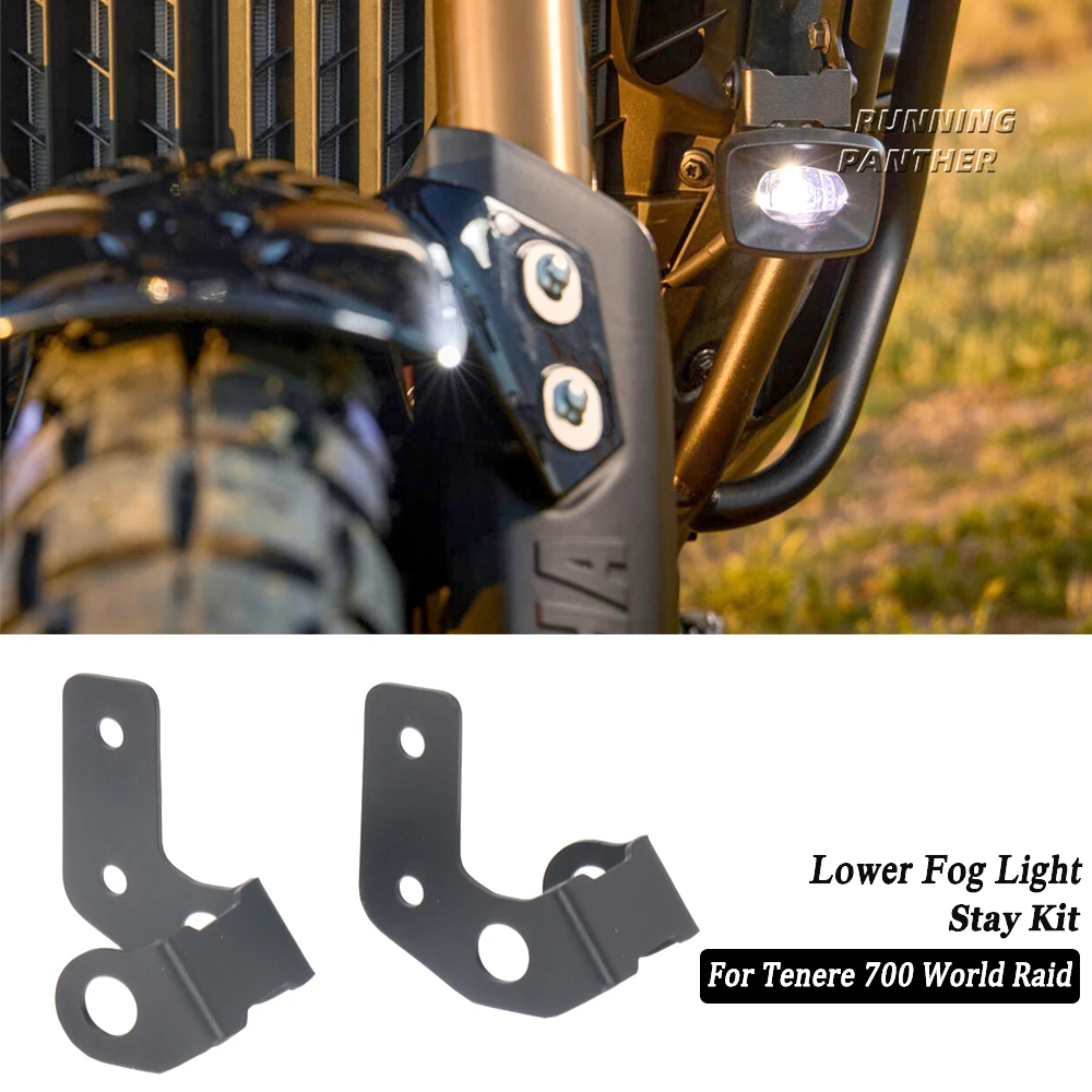 Nowy Uchwyt Muslimate Ruckyatpola Motociclykla Dolny Wspornik Lampy Muslimdo Yamaha Tenere 700 World Raid T700 World Raid
