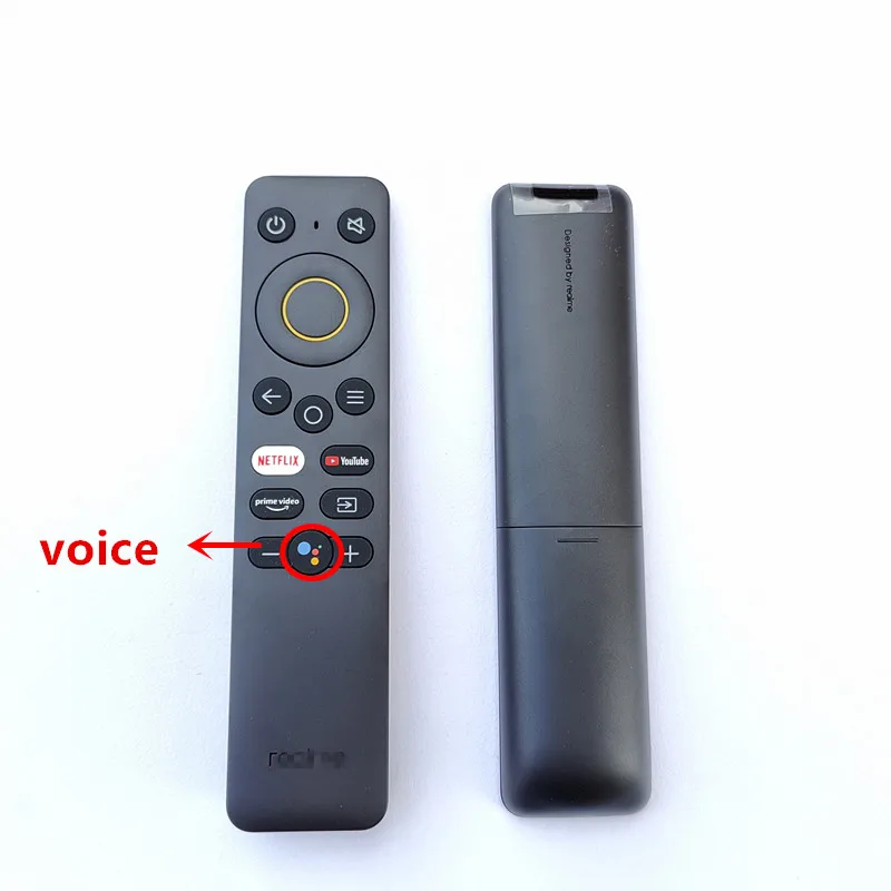 Adatto Per Realme 4K Led Smart Tv 4A Telecomando Vocale Bluetooth Netflix E Google Assistant 32 Pollici 43 Pollici