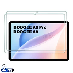 Premium Tempered Glass Screen Protector for 10.1 inch Tablet - 2 Pack, Anti - Scratch HD Protective Film (2PCS Doogee A9 Pro)