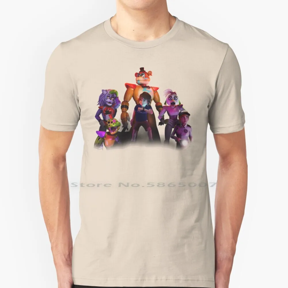 Fnaf Security Brake T Shirt 100% Cotone Five Nights At Security Violation Horror Videogioco Fnaf Game Ps5 Ps5 Giochi Fnaf Ps5 Fnaf