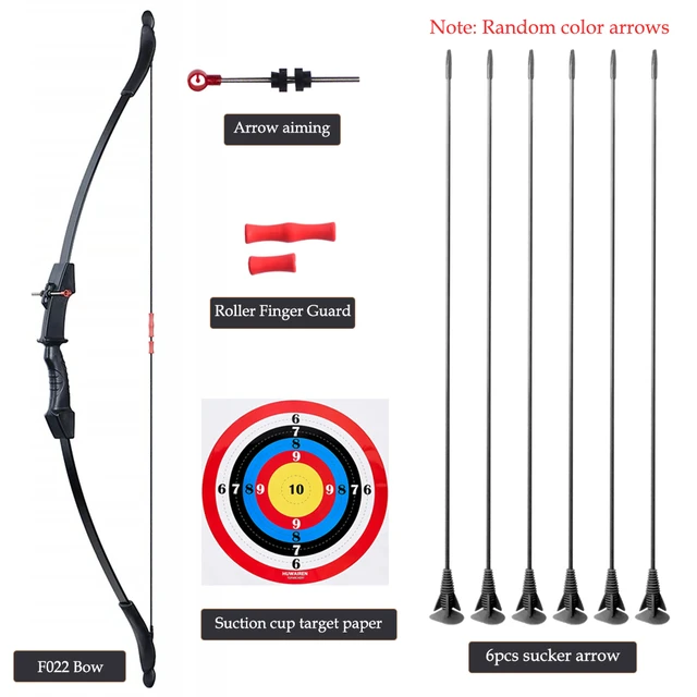 Ensemble D'arcs Et Flèches Pour Enfants De 3 À 12 Ans, Arc Recurve