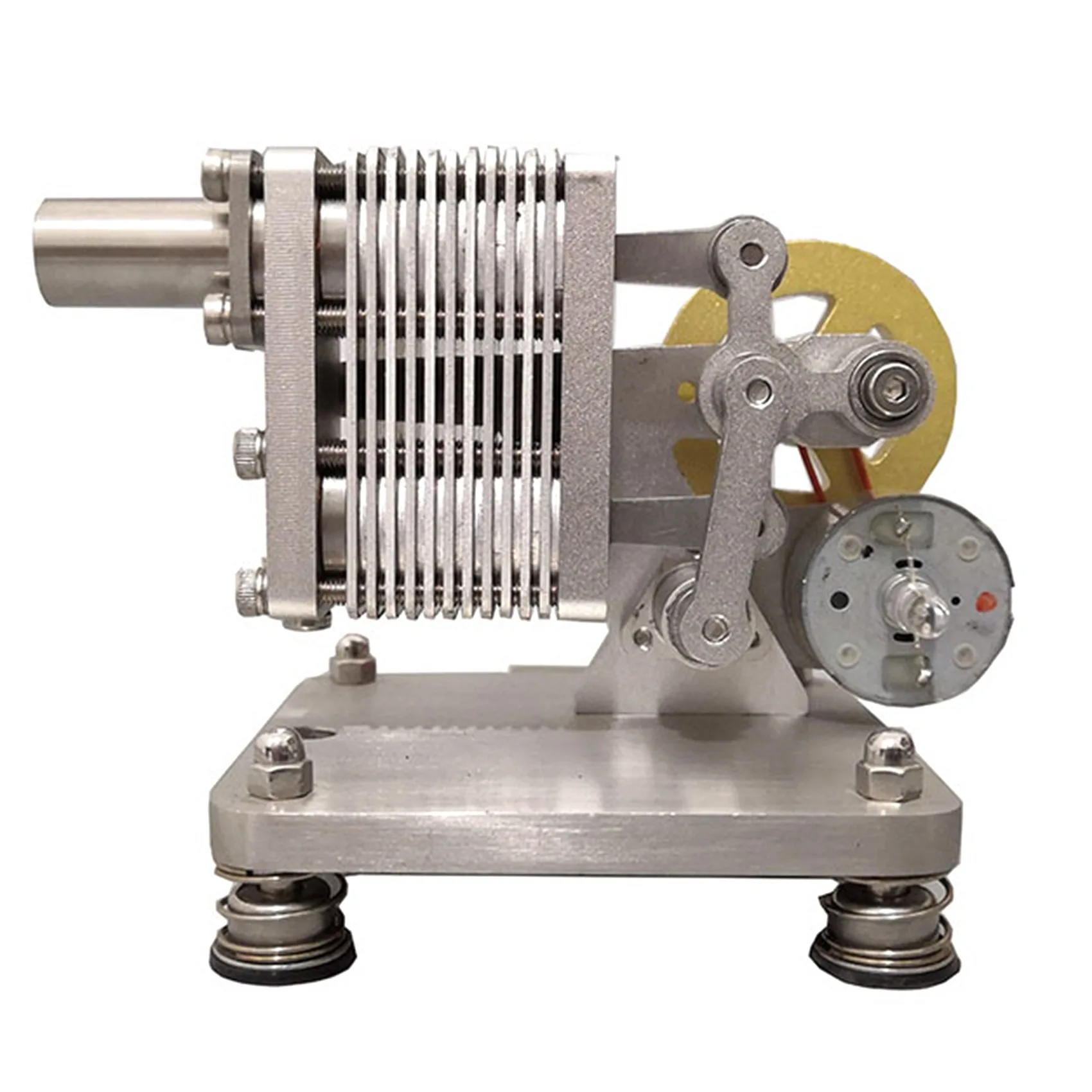 Full Metal Stirling Engine Model Mini Generator Model Physics Steam Science Educational Engine Kit Toy