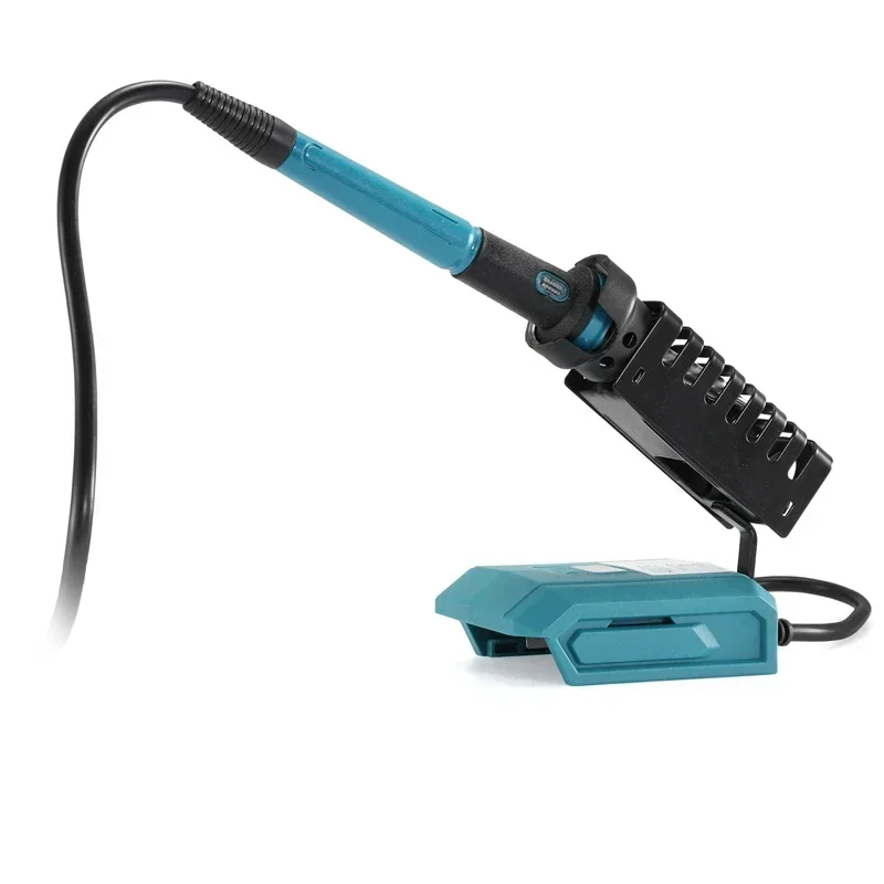 60W Electric Soldering Iron Wireless Welding Power Tool 300-500℃ Temperature Adjustable Rapid Heating for Makita/Dewalt Battery