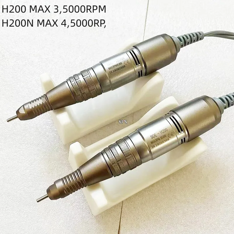Nail Drill Pen 35K 45K 55K SDE H37L1 H35SPN H200N 105L Handpiece For STRONG 210 90 204 207B Electric Manicure machine Handle 5