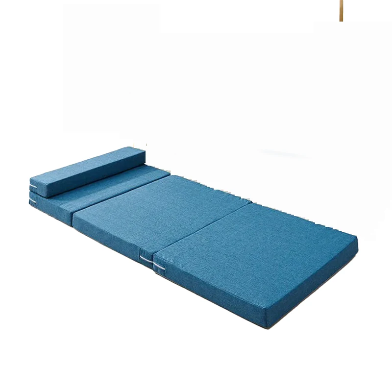 Car Folding Bed Travel Camping Sleeping Pad Non Inflatable Office Rest Mat Car Rear Sleeping Pad Folding Single Bed