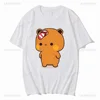 Couple Bubu Is Throwing Flip-flops At Dudu Summer Tshirt Dudu Was Threw Flip-flops By Bubu Since He Teases Bubu Summer Tee Tops 4