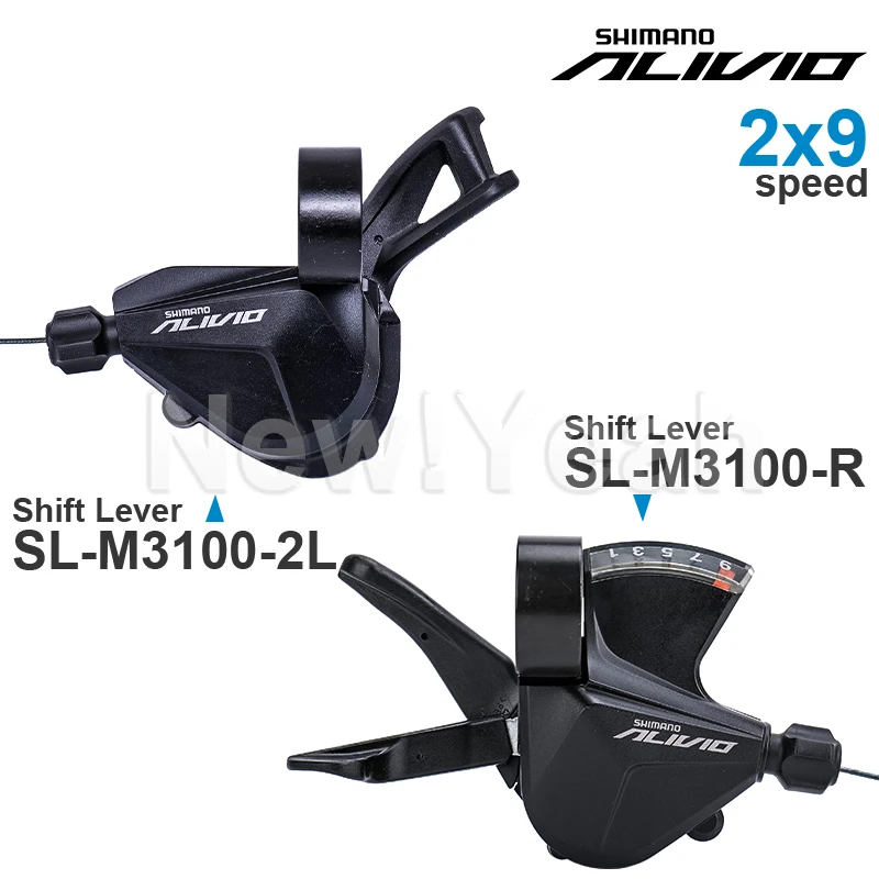 SHIMANO ALIVIO M3100 2/3x9 Speed Shifter Shifting Lever SL-M3100-R