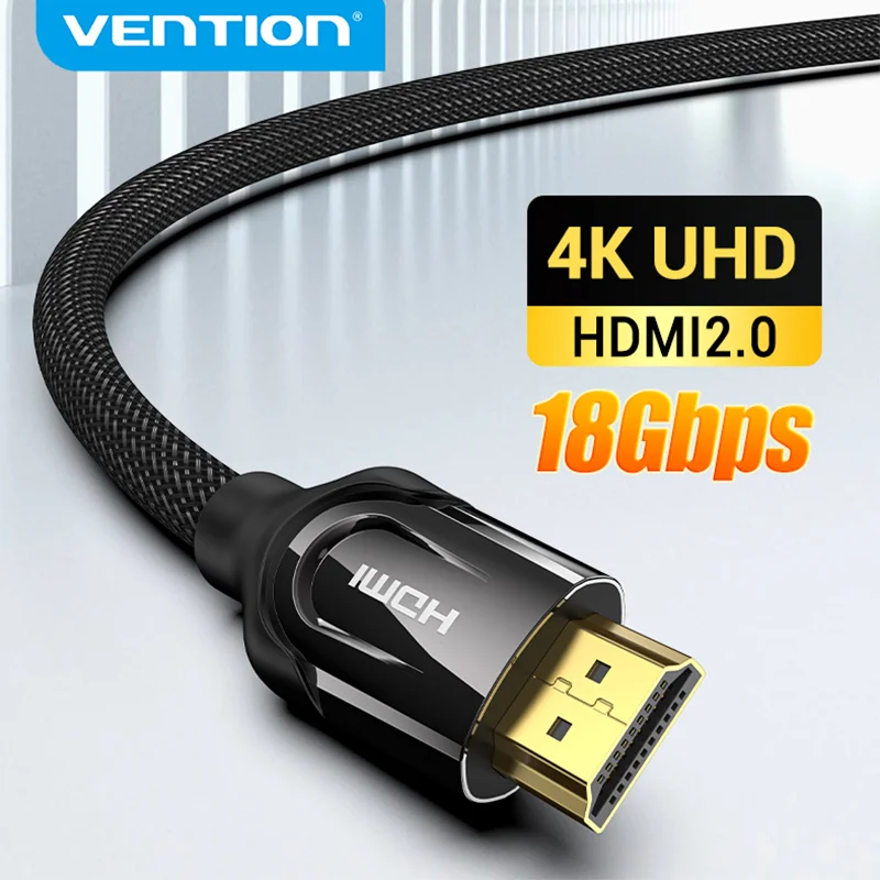 Cable HDMI-HDMI 2.0 Ultra HD 4k 60fps 18gbps 3 Metros