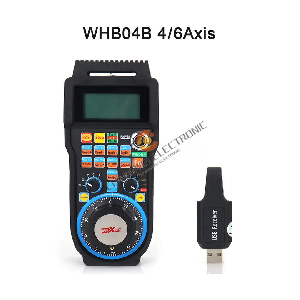 XHC WHB04B CNC Mach3 Handwheel Wireless Mach3 MPG Pendant Handwheel For Milling Machine 4/6Axis MPG WHB04B-4 WHB04B-6 NEACARVE image 1