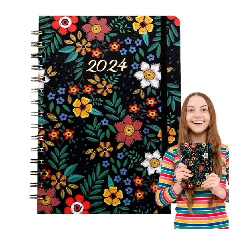 

Daily Planner Notepad Planner Agenda Schedule Daily 2024 Flexible Seal Planning Accessory For Work Office Study Homework And
