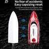 HJ809 Remote control boat one click decoupling lighting toy racing net 2.4G Rc Fishing Net Pulling Boat Fishing Boat 2