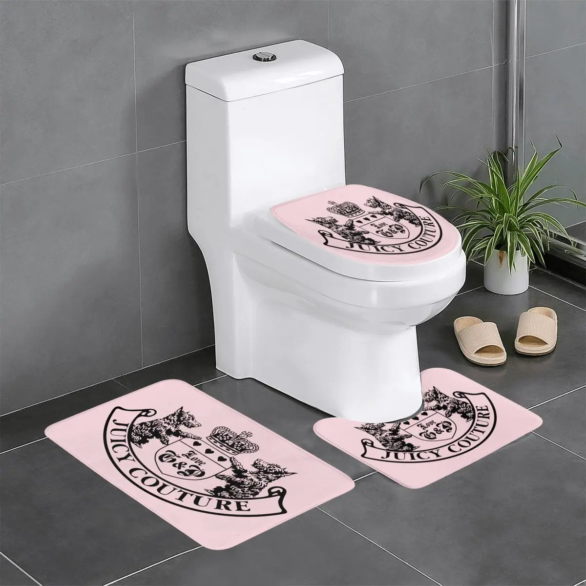 Juicy Couture 1 Tappetini Da Toilette Tappetini Da Bagno Tappeto Tappeto Kilim Sedia Mat