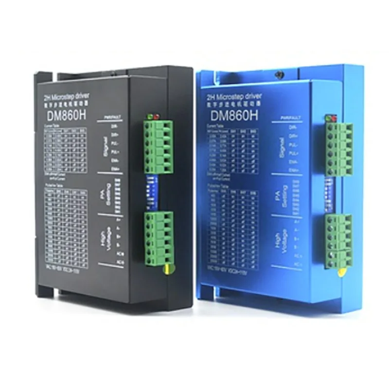 DMA860H DM860H 마이크로스텝 드라이버 고토크 2상 7.8A 스테퍼 모터 드라이버 (Nema34 호환, AC 18-80V/DC 24-110V)