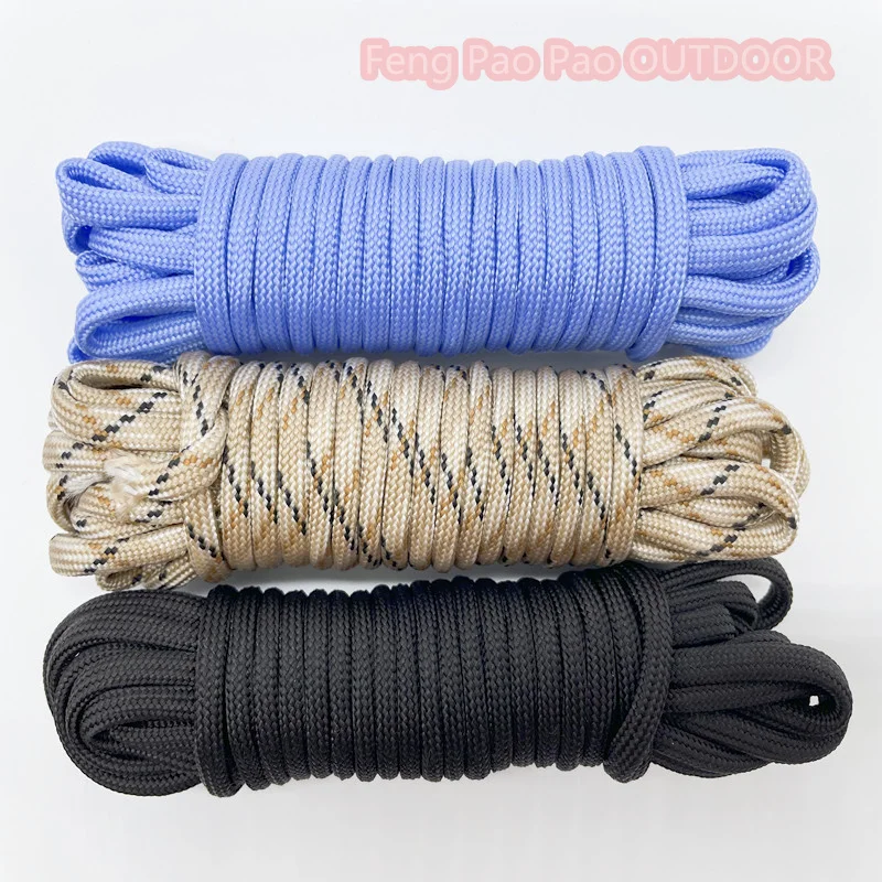 5 10 30 100M Paracord for Survival Dia.4mm 7 Stand Cores Parachute Cord Lanyard Outdoor Tools Camping Rope Hiking Clothesline