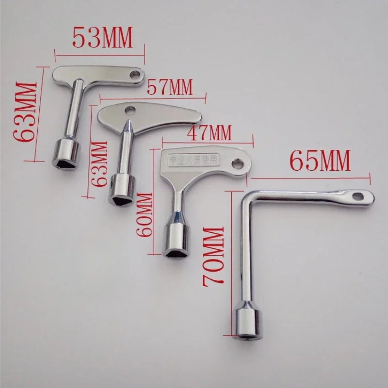 Cabinet Lock Door Lock 1pcs Triangle Key Lock Elevator Door Key Multifunction Electric Cabinet keys Universal