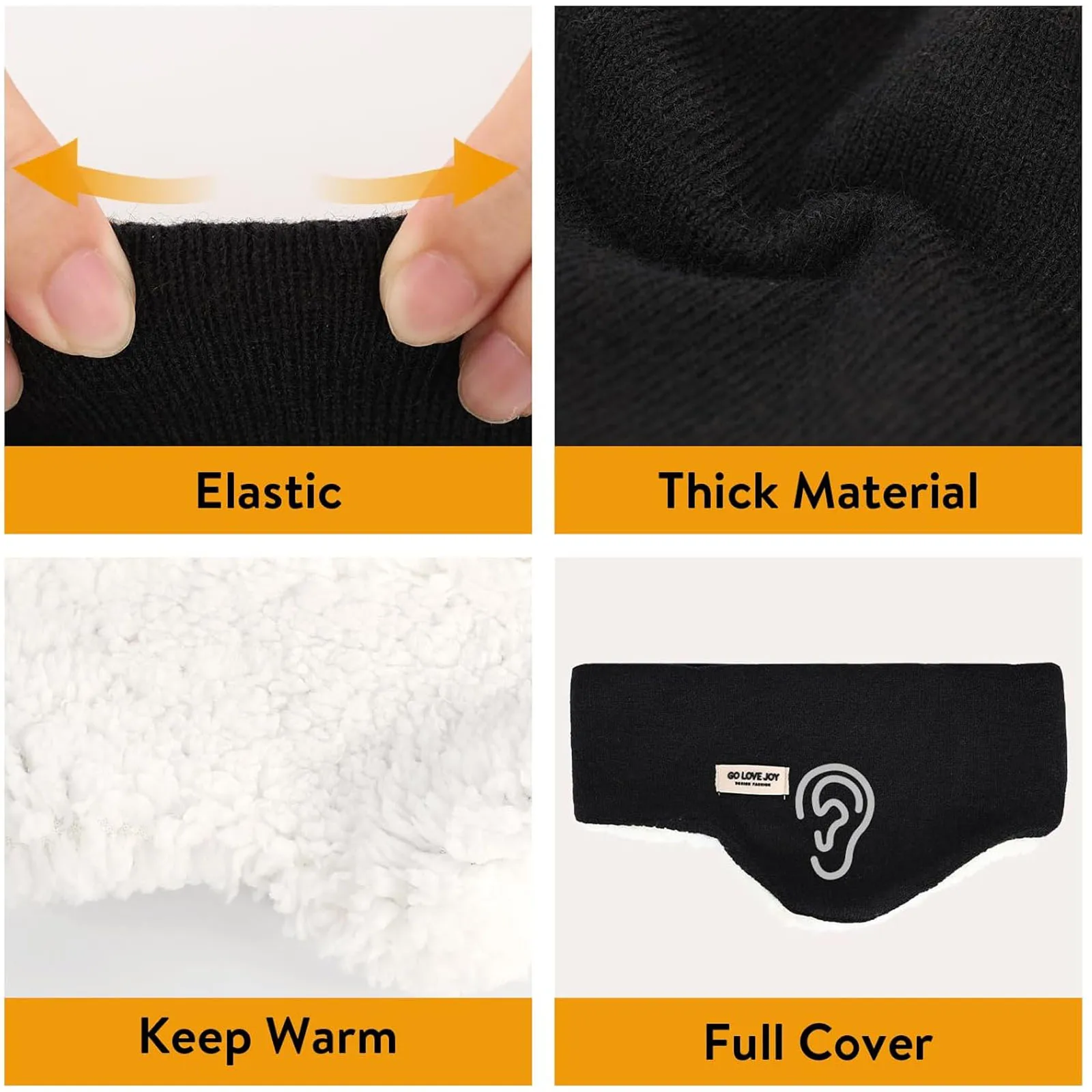 Wireless Ear muffs Bluetooth Headphones Unisex Winter Warm Music Headset Earmuff for Women Men Fashion Outdoor Earphone with MIC