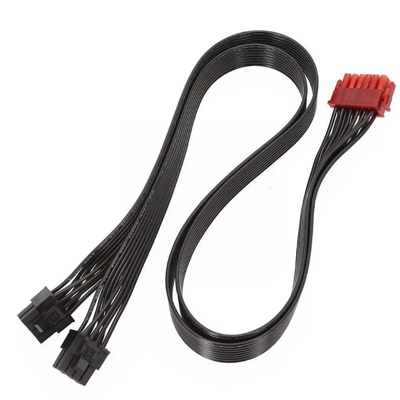 

Video Card GPU Power Supply Adapter Cable 18AWG 12Pin to Two PCIE 8Pin Graphics Card Connector for Enermax modular Dropship